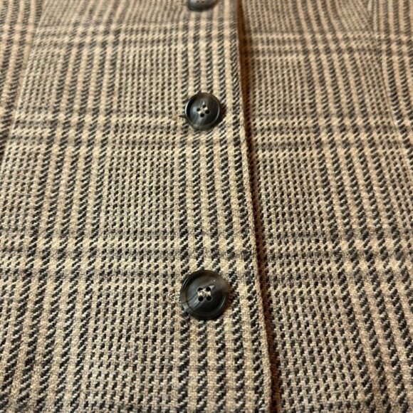 Vintage houndstooth 100% pure wool blazer - Picture 11 of 15